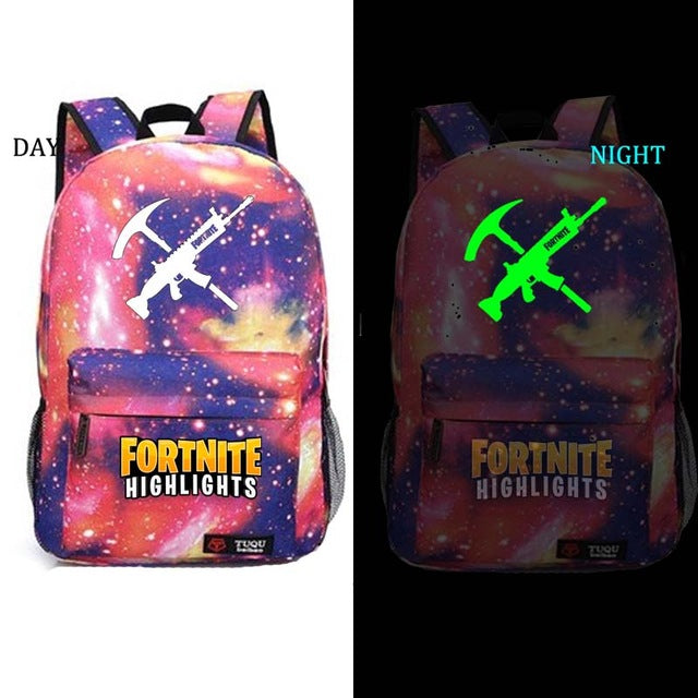 Fortnite galaxy 2024 school bag