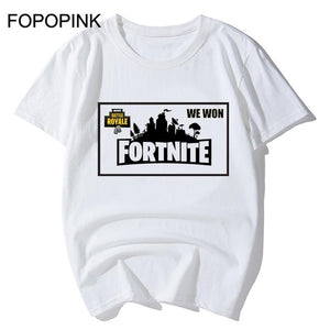 Fortnite T Shirt Men Cotton Pullover Casual Game Tshirt Loose Tee Shirt Homme Battle Royale Print T-Shirt Camisa Masculina Z45